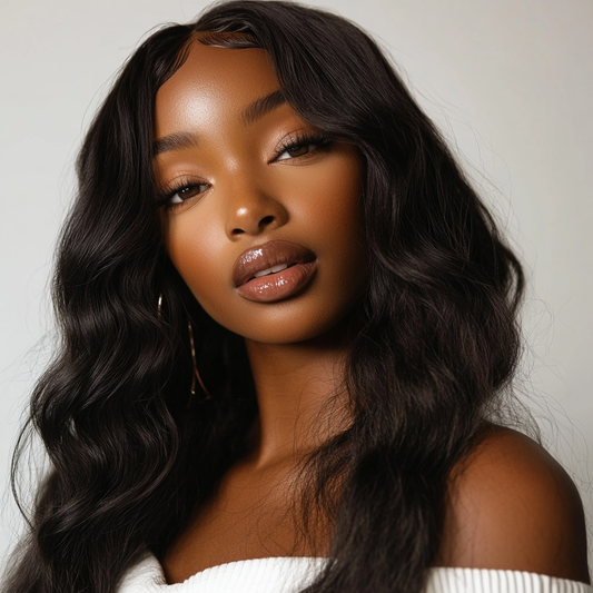 Black Lace Front Wig 20