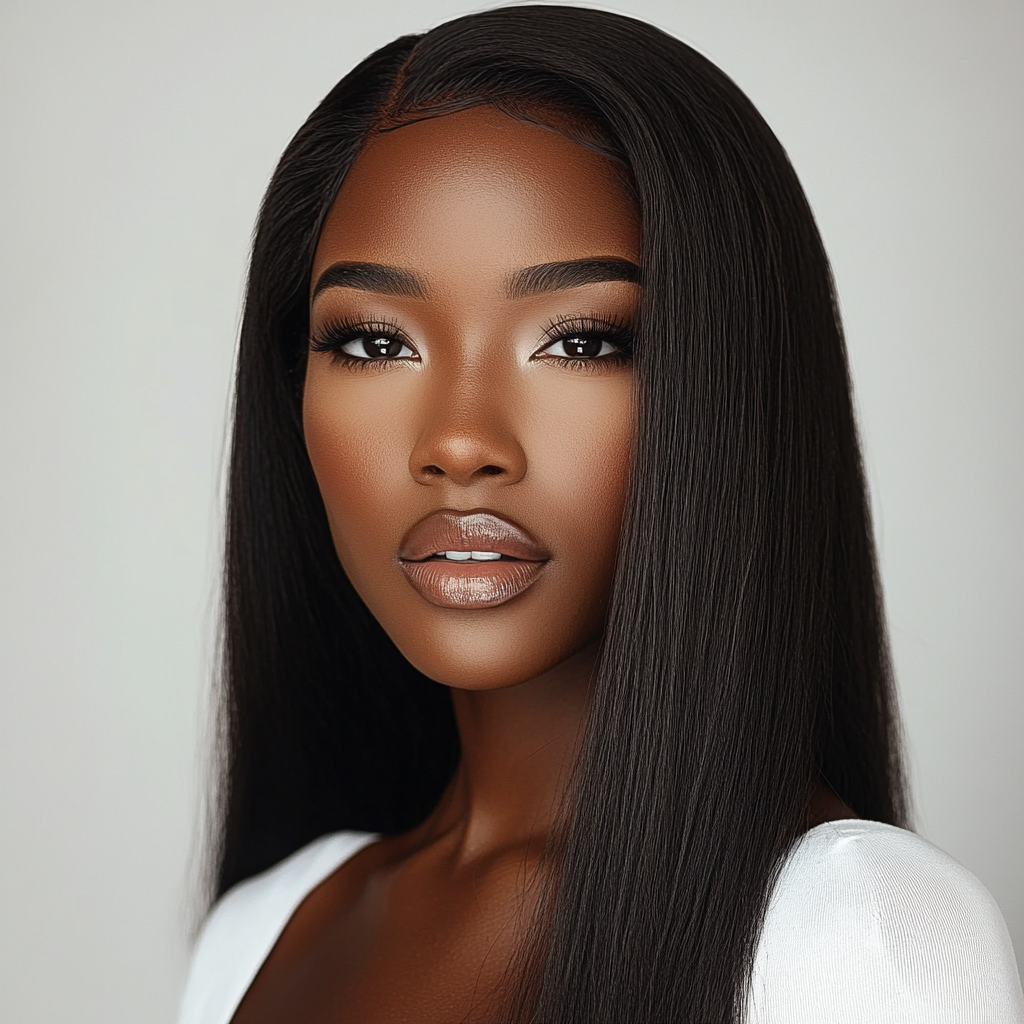 Black Lace Front Wig 20