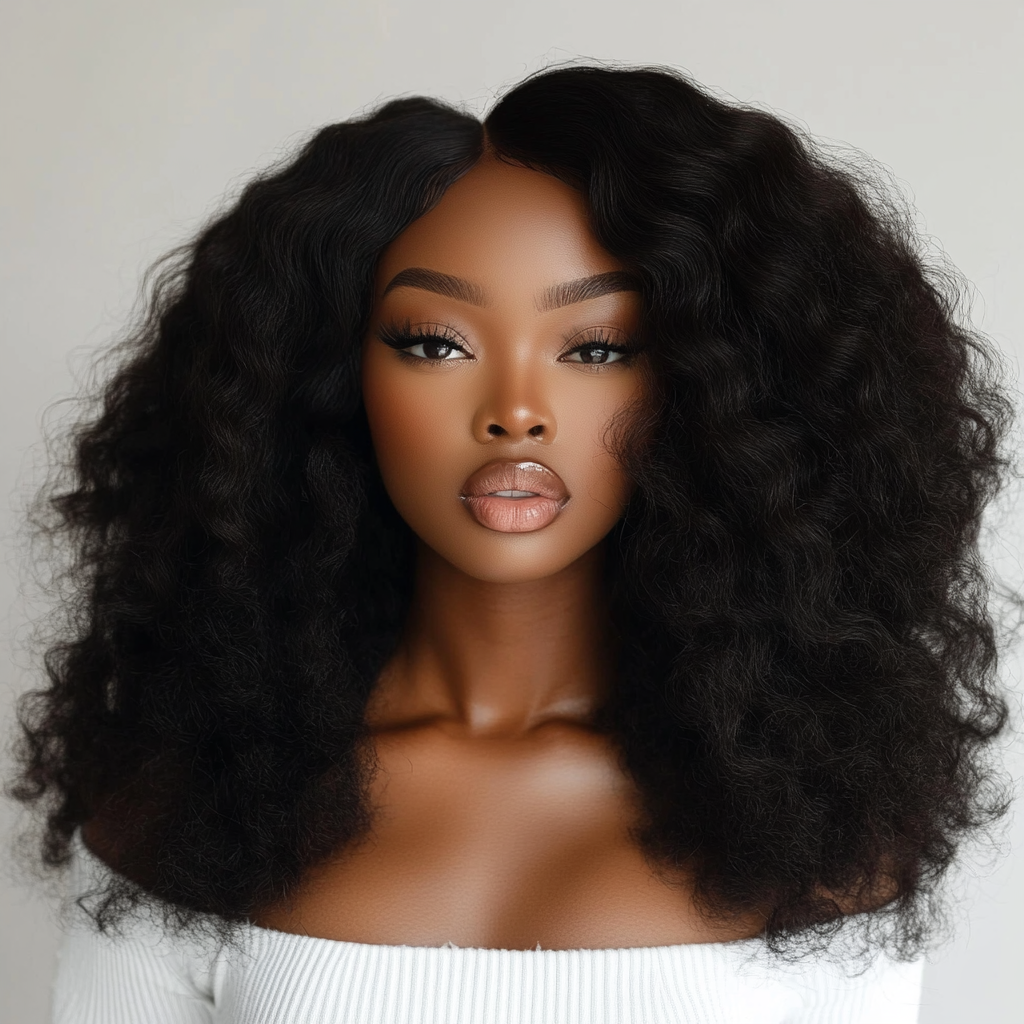 Black Lace Front Wig 20